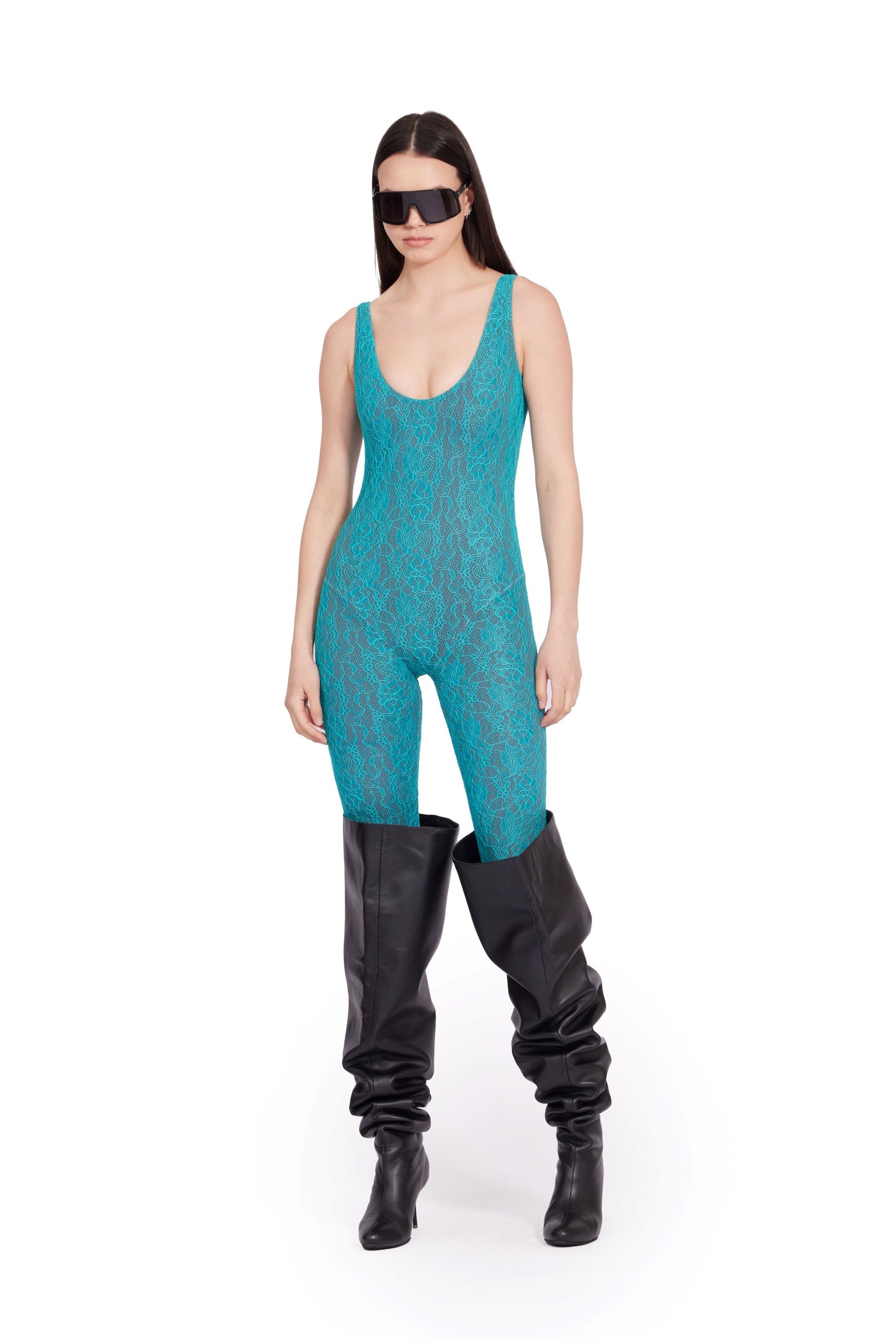 JUMPSUIT WITH OPEN BACK