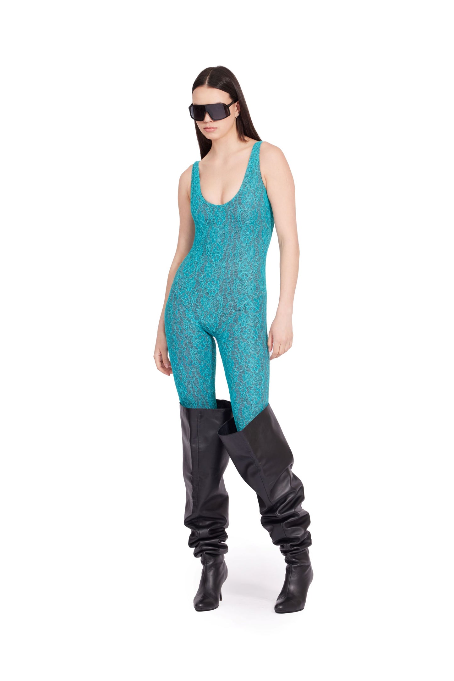 JUMPSUIT WITH OPEN BACK
