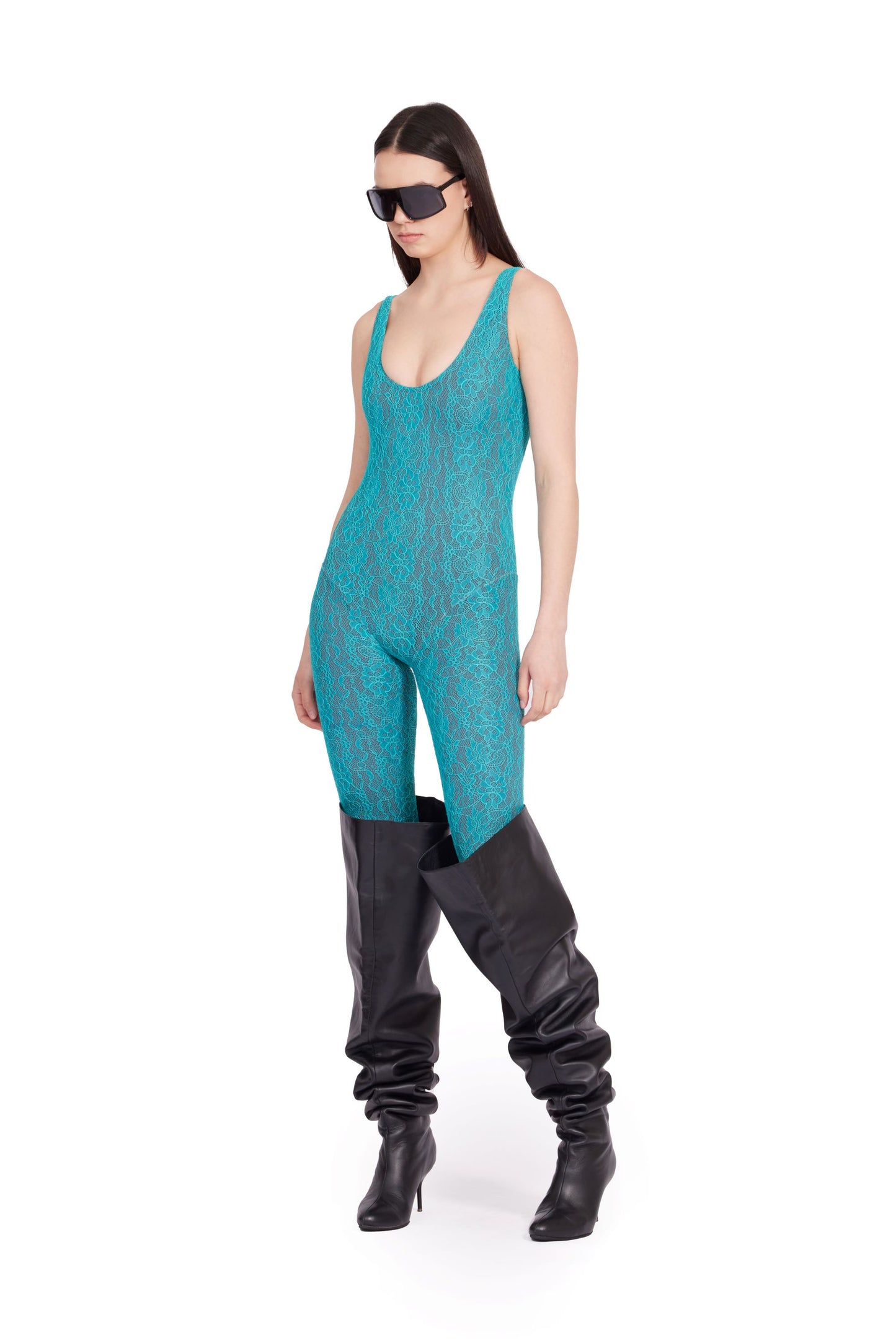JUMPSUIT WITH OPEN BACK