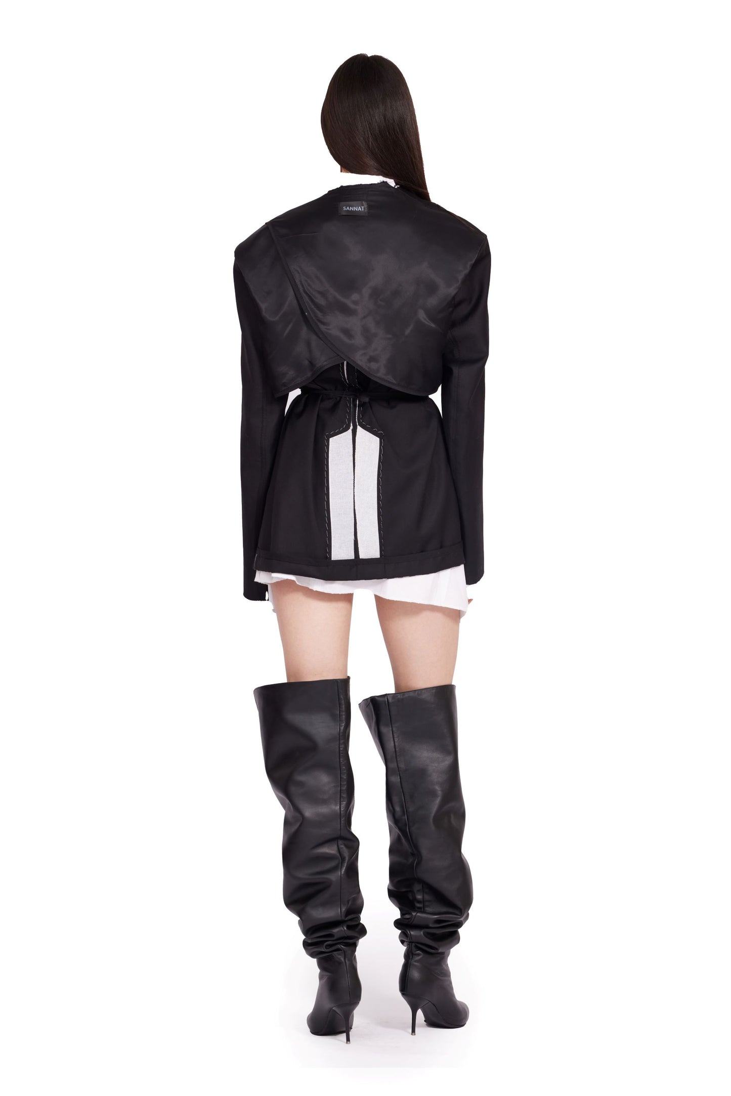 DECONSTRUCTED BLAZER-DRESS