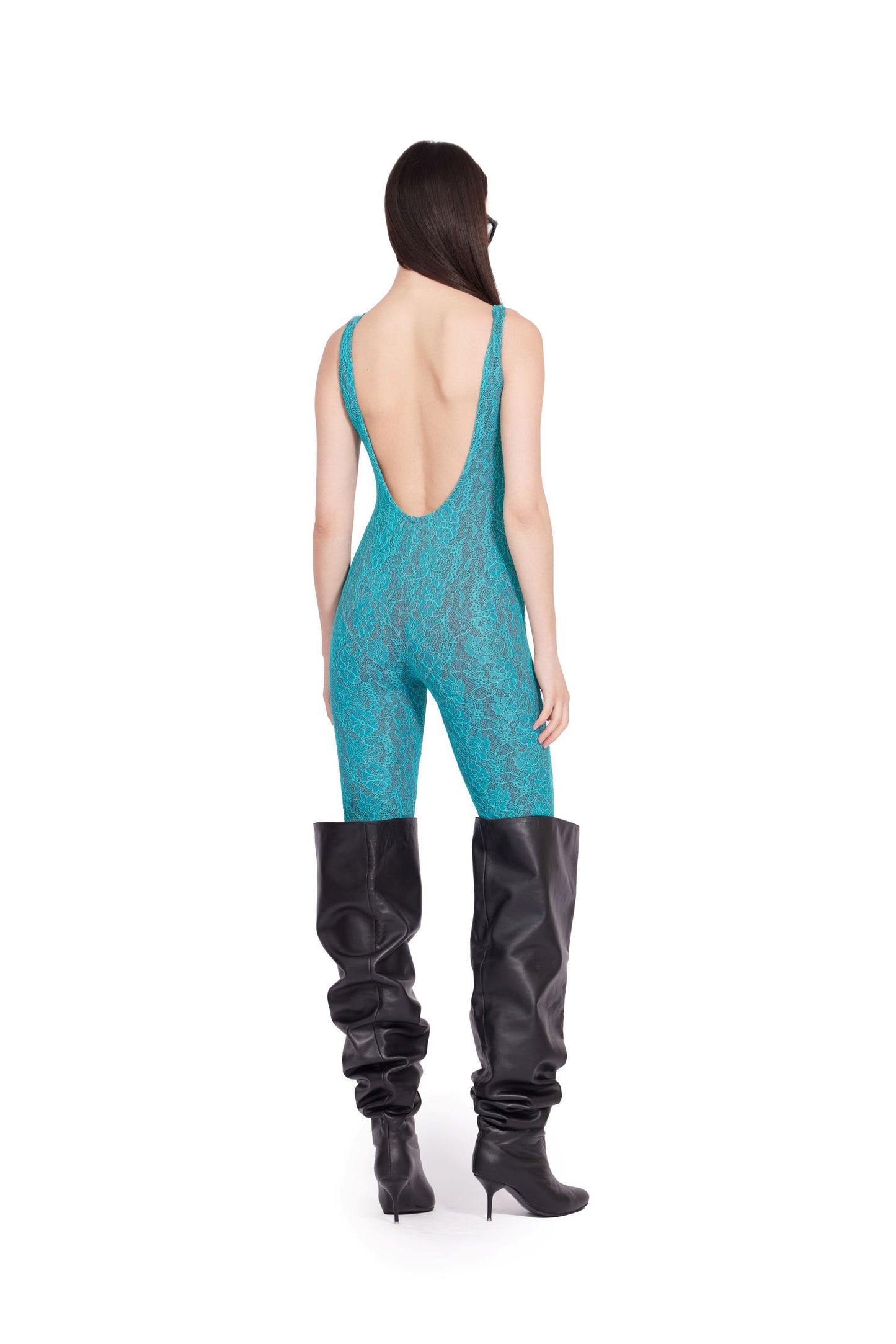 JUMPSUIT WITH OPEN BACK