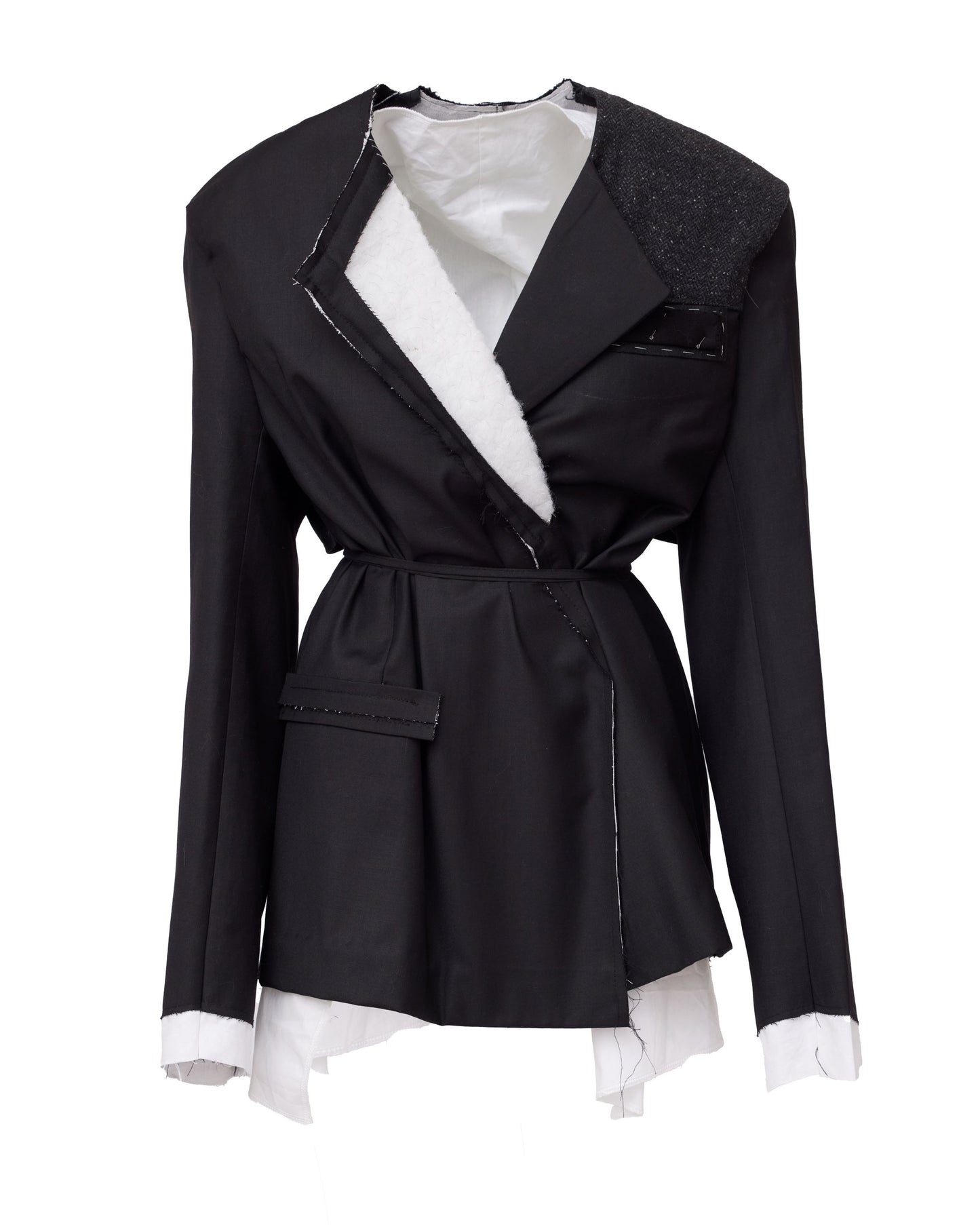 DECONSTRUCTED BLAZER-DRESS